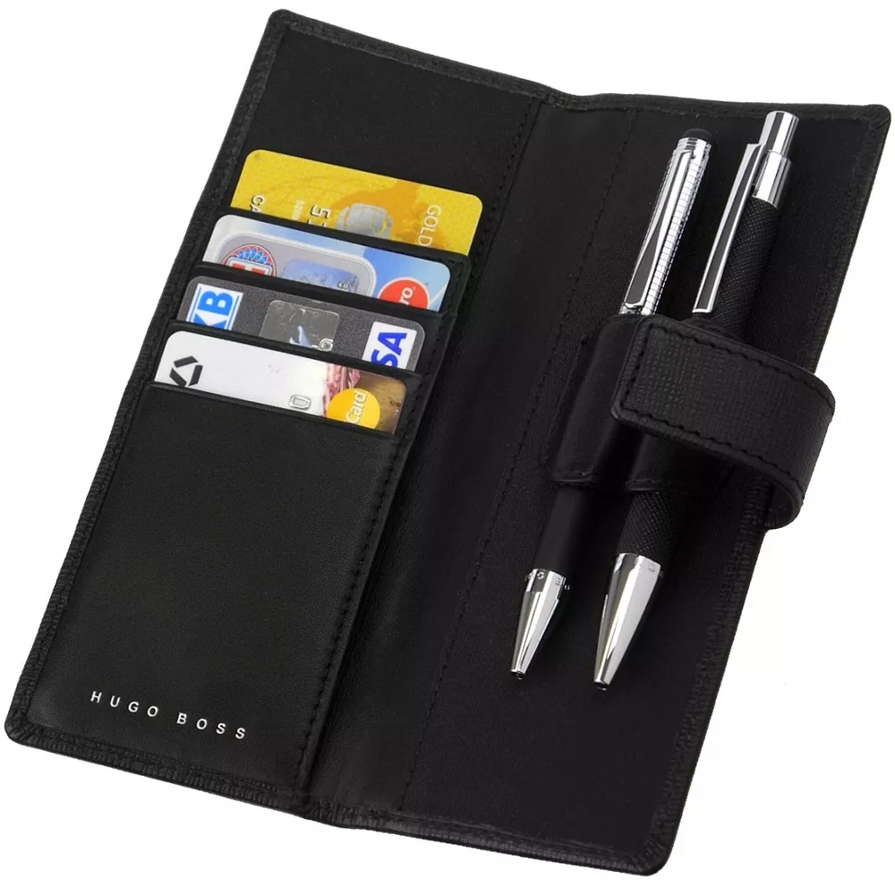 HUGO BOSS Estuche Cuero de Bol grafos F lleretui para 2