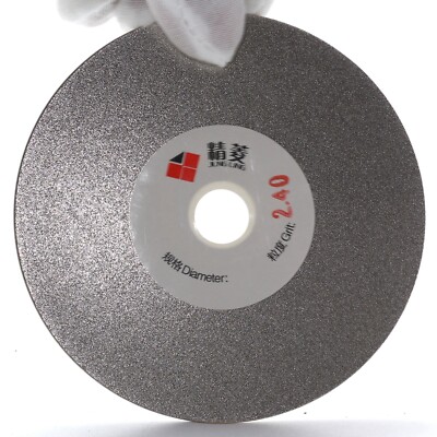 4'' inch 100mm Diamond Grinding Disc Grit 240 Coated Flat Lap Disk Abrasive Tools