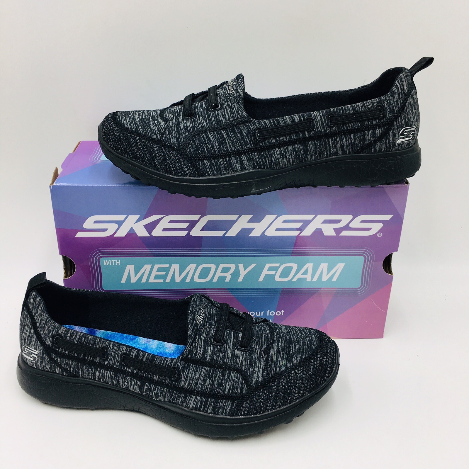 skechers microburst topnotch black