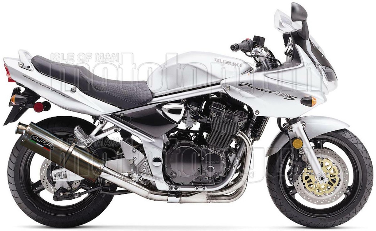 Silencieux GPR Pour Suzuki Bandit 1200 (2005-2006) - Homologué Route, Db Killer Amovible, Montage Facile - 3