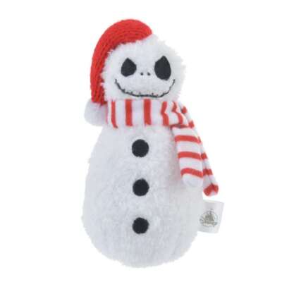 Jack Skellington Plush Keychain Yukidaruma snowman Disney Store