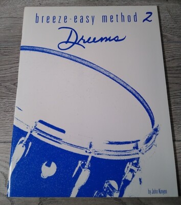 New Drums Breeze- Easy Method 2  Sheet Music By John Kinyon Alfred Publishing