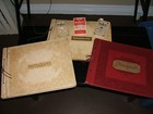 Vintage Photo Albums, Studio Covers And Frames