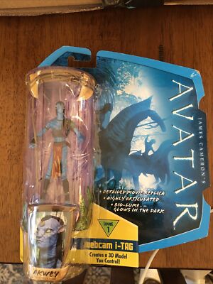 Mattel James Cameron's Avatar Akwey Movie Figure 2009 NRFB