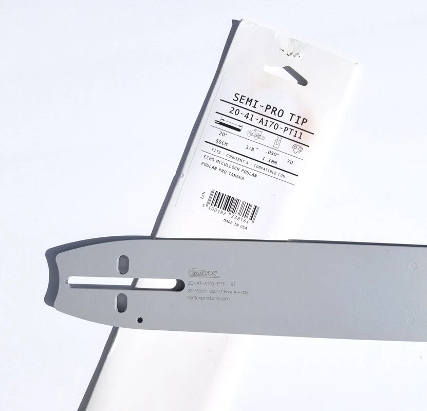 Barra Carlton de 20" con cadena D176 Mt para cadena de salto Lg Echo McCulloch 3/8 .050 70 Foto 2 de 4