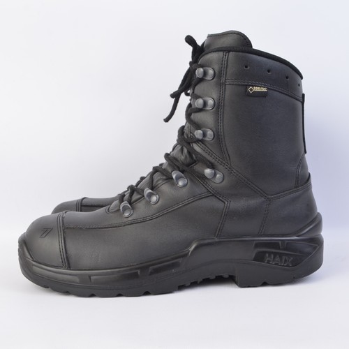 Haix GTX Gore-Tex Black Leather High 