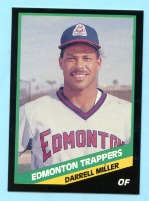 1988 CMC - Trappers Pac. Coast League -  Edmonton - Darrell Miller- Box 198