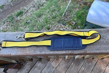VTG Black Yellow Shoulder Strap Bags 47  Adjustable Shoulder Strap Laptop Bag