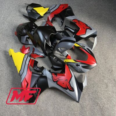 Monster Fairings Full Kit Honda CBR1000RR 17-25 Grey Red Bull + Windshield