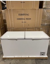 EUROTAG 600 LT COMMERCIAL CHEST FREEZER WITH LOCKS 1 Years Warranty Brand New!