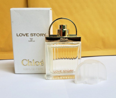 Love Story Eau de parfum by Chloe Miniature Splash Travel size 7.5 ml-NIB