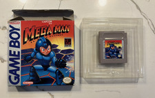 Capcom Mega Man Nintendo Game Boy Cartridge with Original Box