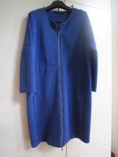 Soprabito felpa lunga WEEKEND MAX MARA - Tessuto effetto neoprene M/L 