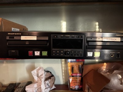 MARANTZ CDR500 PROFESSIONAL DUAL AUDIO CD PLAYER CDR RECORDER