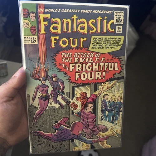 Fantastic Four #36 (Marvel Comics March 1965) VF HIGH Grade Ready For CGC