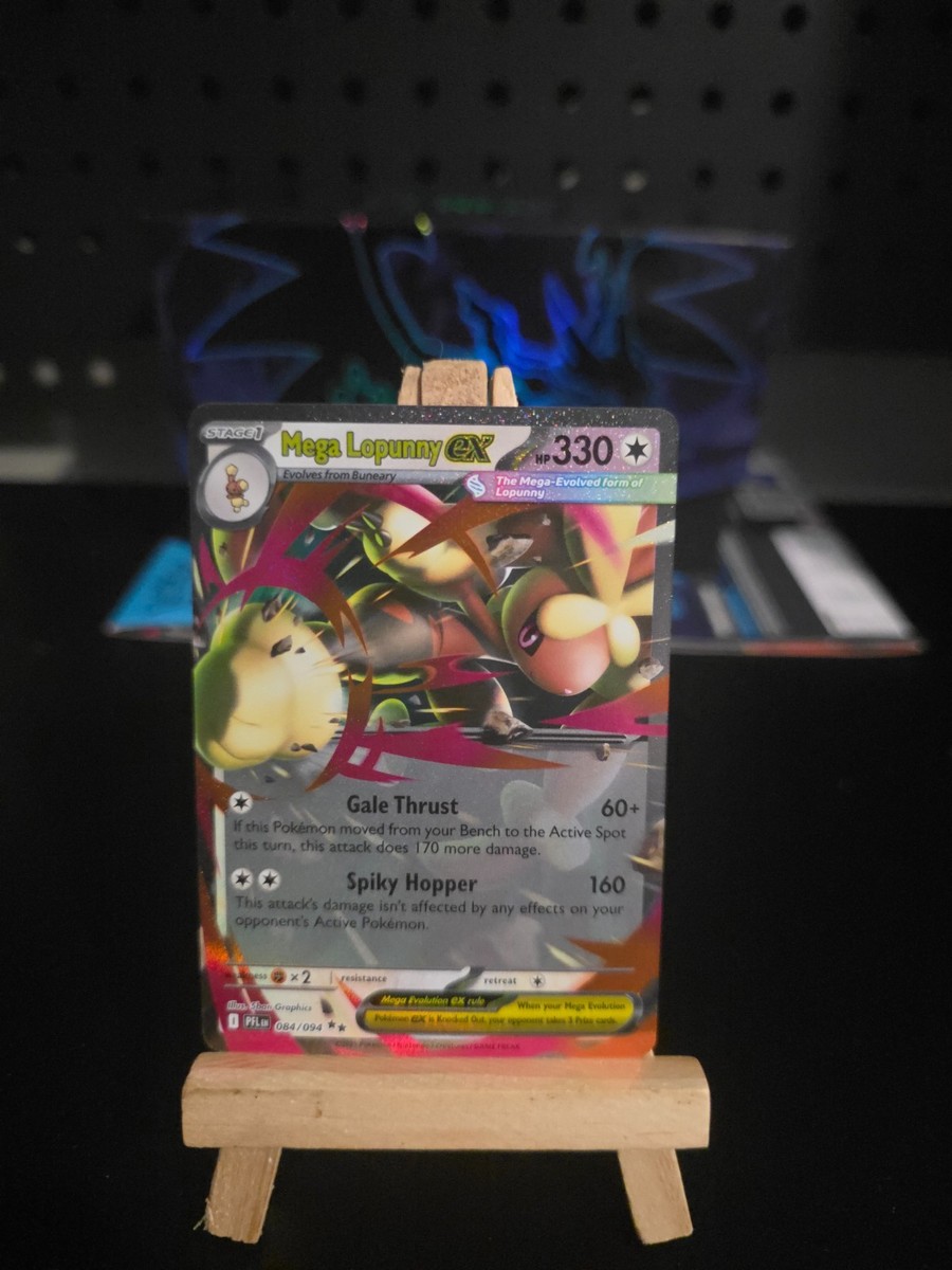 lopunny pokemon card value [Poke Ball] #84 Prices | Prismatic Evolutions RaritySpecial Illustration Rare Hit Points330 HP Colorless Gale Thrust (60+) If this Pokemon moved from your Bench to the Active Spot this turn Pokemon Card Mega Lopunny ex
