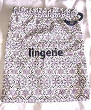 Pretty Floral Pink and Black Talbots Cloth Dr...