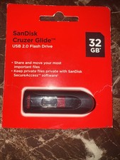 SanDisk Cruze Glide USB 2.0 Flash Drive