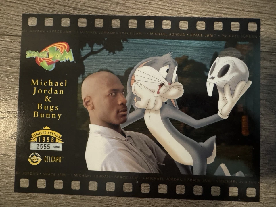 1996 Upper Deck Space Jam Michael Jordan Celcard Limited Complete Set  - Image 4 of 4