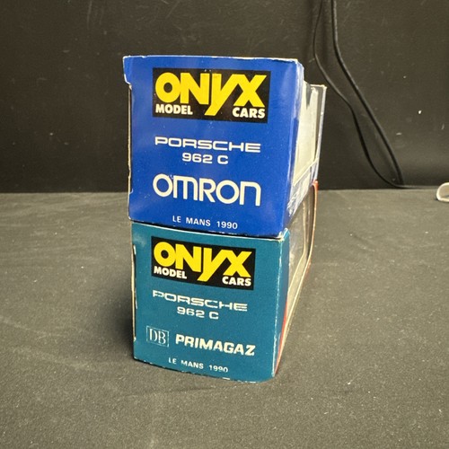ONYX PORSCHE 962 OMRON LE MANS 1990 1:43 LOT OF 2 NIB - Picture 2 of 9