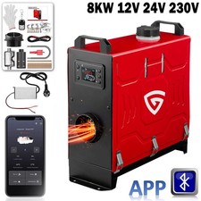 Produktbild - 8KW Standheizung Diesel 12/24V 230V Kabinen Traktoren Schnelle Erwärmung Garagen
