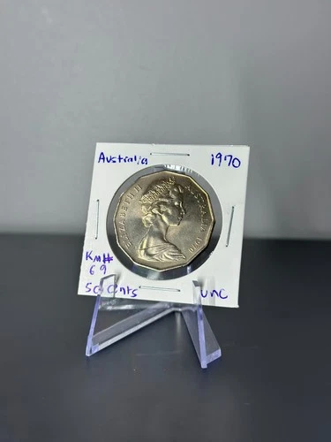 1970 Australia 50 Cents — photo from another recent sale