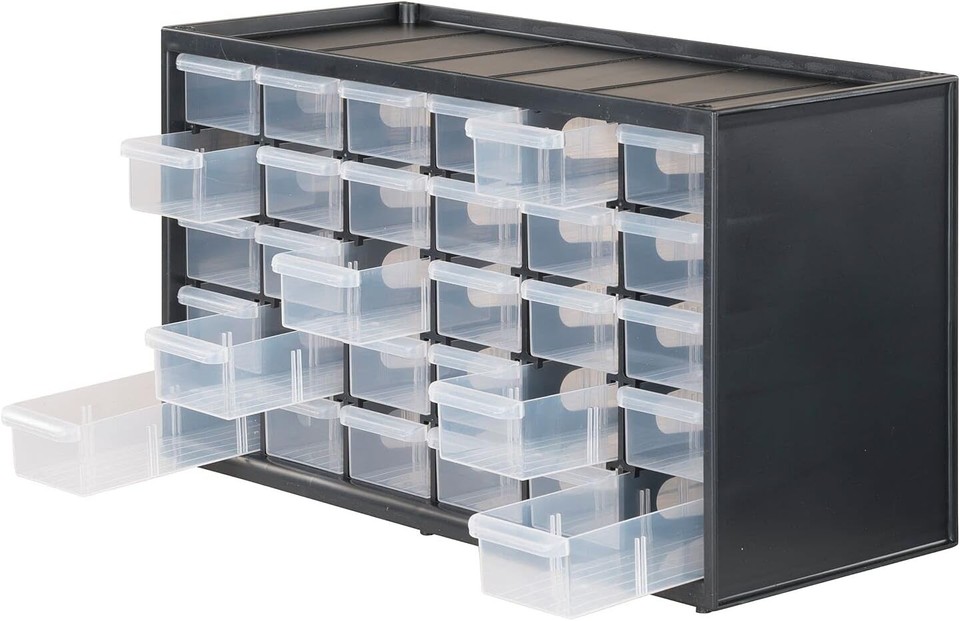 CRAFTSMAN Storage Organizer, 30 Small Drawer Modular Storage System ...