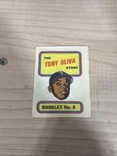 1970 Topps Story Booklet #8 Tony Oliva