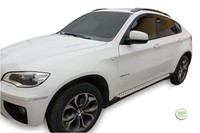 Windabweiser Regenabweiser Heko FüR Bmw X6 E71 2009-2014 5-TüRer 2-Tlg