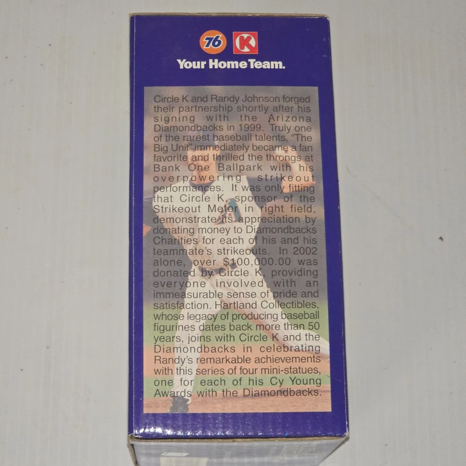 Arizona Diamond Randy Johnson Baseball 2001 Cy Young Winner Figure 76 Circle K - Image 4 of 4