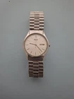 Seiko Watch Men 28mm Silver Dial Silver Tone Day date 5y23-8039  New Battery