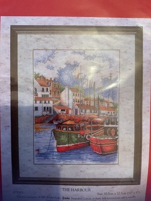 ANKER PCE901 - DER HAFEN - Kreuzstich-Set gezählt