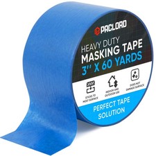 3" x 60-Yard Blue Tape, Pack of 1