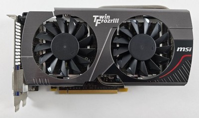 MSI NVIDIA GeForce GTX 660 Twin Frozr III 2GB / N660 TF 2GD5/OC Grafikkarte