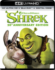 Shrek 20th Anniversary Edition 4K Ultra HD Blu-ray Digital Animated