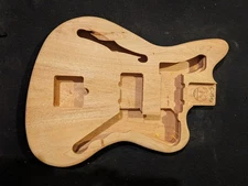 JM Electric Guitar Body, MADE IN USA, THINLINE, Mahogany, #5-1340 - Factory 2nd