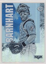 2019 Topps Fire Blue Chip Tucker Barnhart #121 4l8