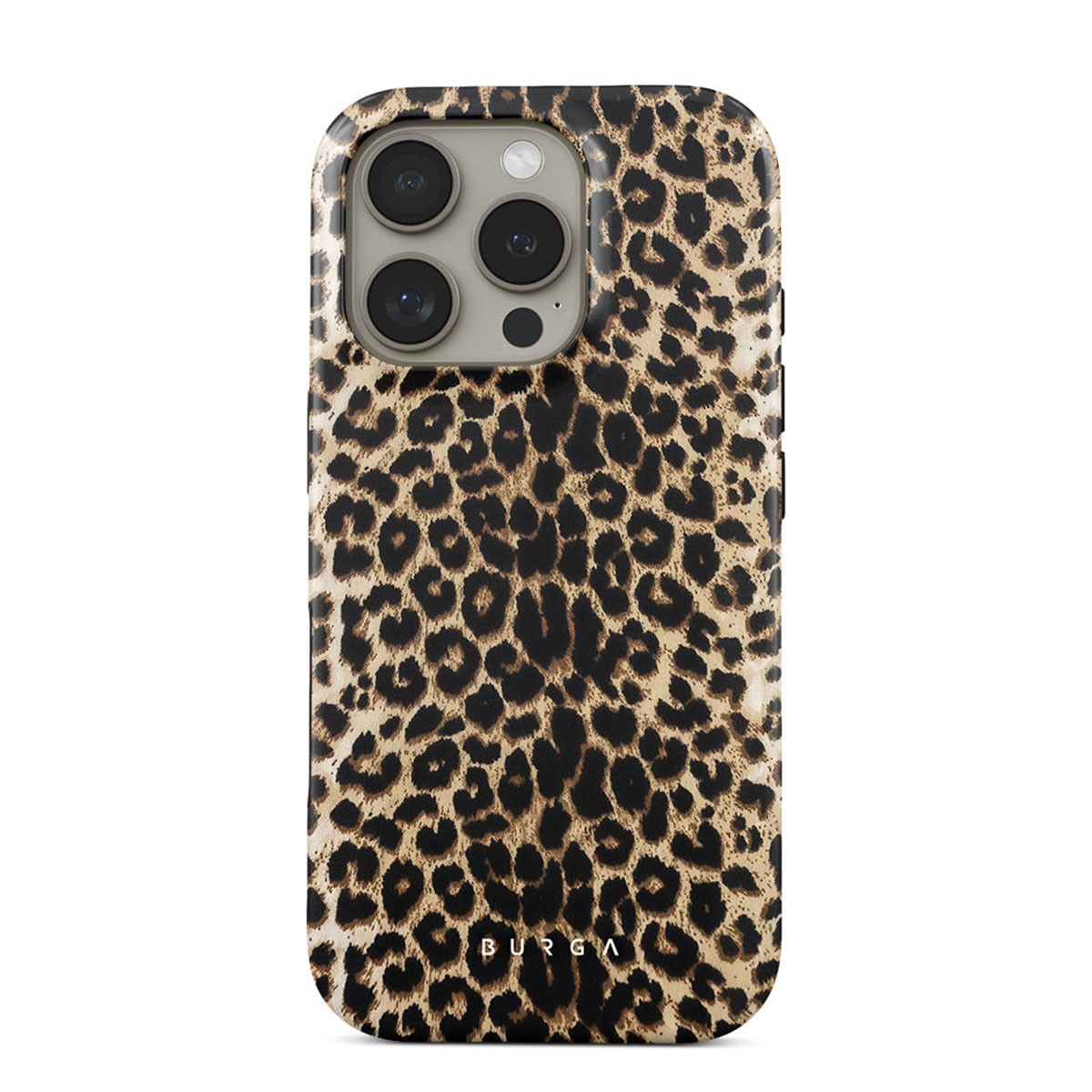 Coque rigide marron Burga pour iPhone 16 Pro protection antichoc élégante