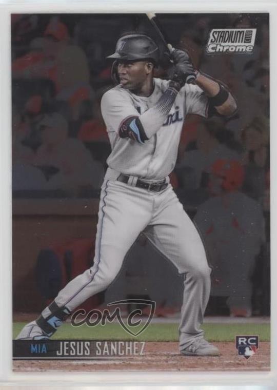 2021 Topps Stadium Club Chrome Jesus Sanchez #77 Rookie RC 07o4