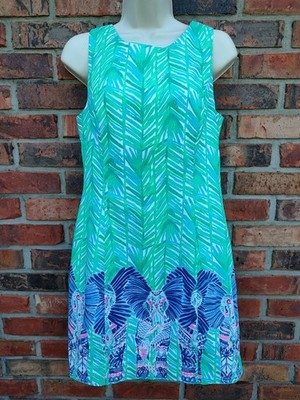 Nice Pre-owned LILY PULITZER Dress- Size 4- Beautiful Multicolor Pattern