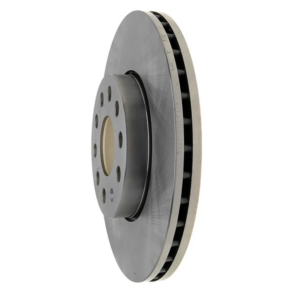 Kit de rotores de freno delanteros + pastillas metálicas y herrajes para Volkswagen Jetta 2012 2014 Foto 3 de 4