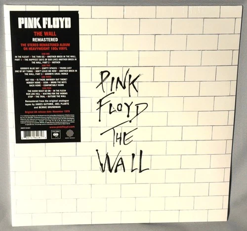 LP PINK FLOYD The Wall (2LPs 180g Vinyl, EUROPE, 2016) NEW MINT SEALED