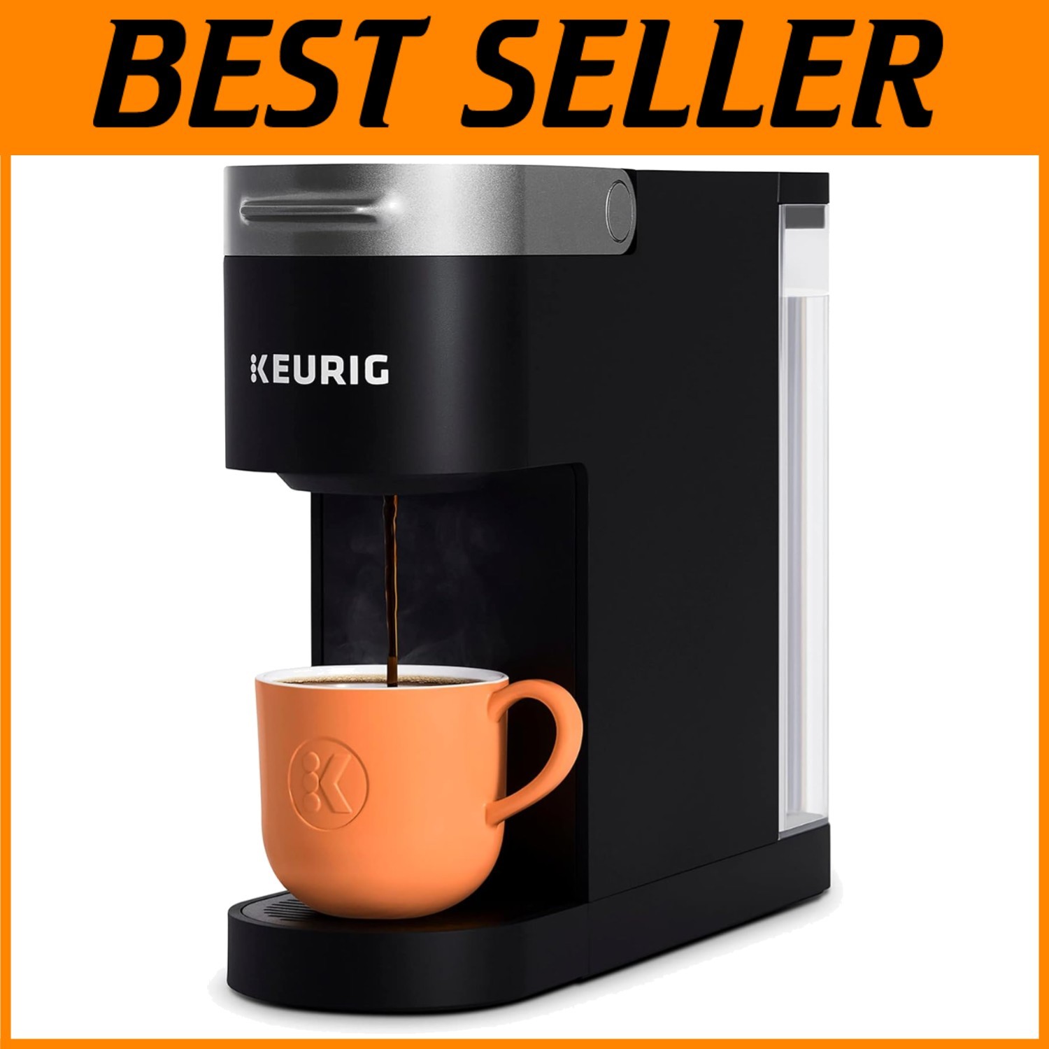 K-Slim Single Serve K-Cup Coffee Maker, Black, Multistream