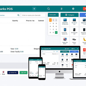 Diquarks Point of Sales & Inventory System with Multiple Store, Inbuilt TAX Sys