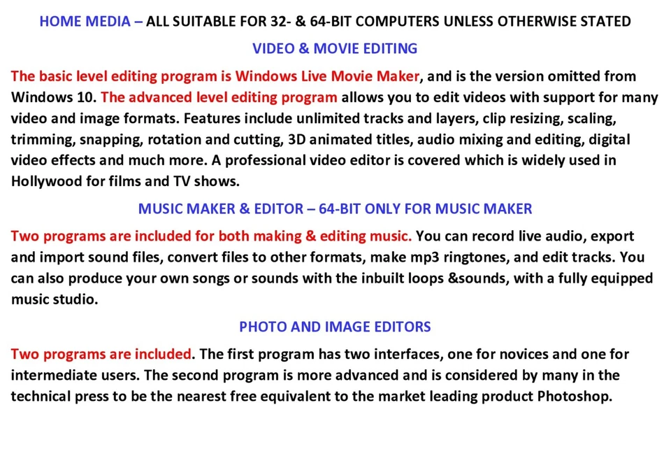 Music Audio Editing Mixing Suite Software 30 PROGRAM DVD Creation Multi-Track - Image 4 of 4