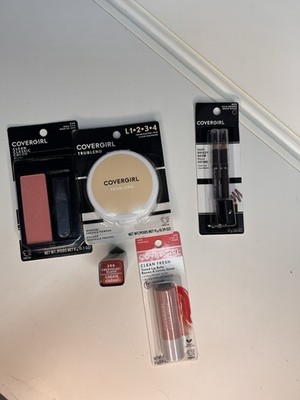Covergirl TruBlend Mineral Pressed Powder Translucent Fair  L 1 2 3 4 Bundle