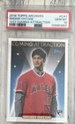 Topps 2018 Archives Shohei Ohtani Rookie #CA-1 PSA 10 Angels Baseball Card