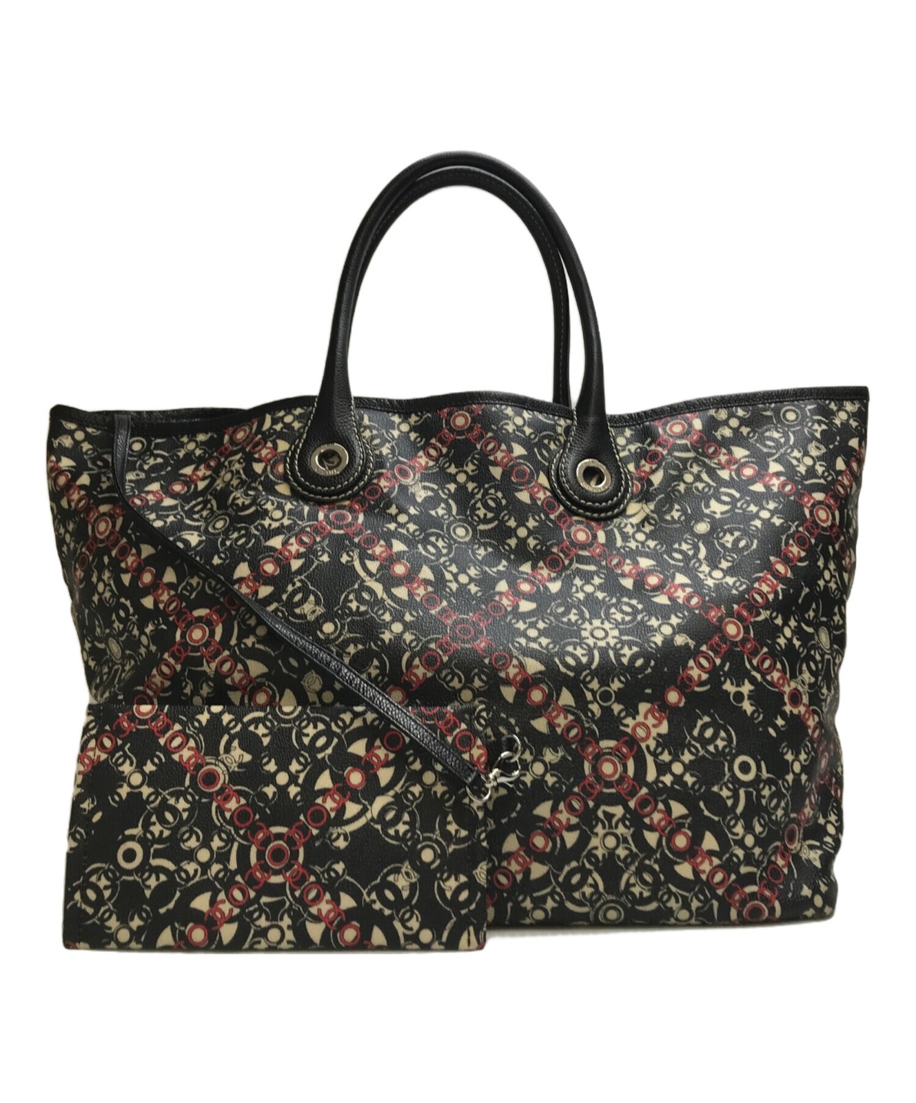 CHANEL Coco Travel Tote Bag, Black