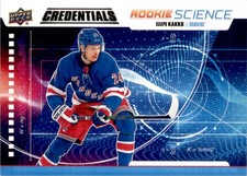Kaapo Kakko 2019-20 Upper Deck Credentials Rookie Science RC #RS-32 New York