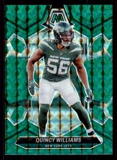 2024 Panini Mosaic #174 Quincy Williams Mosaic Green New York Jets
